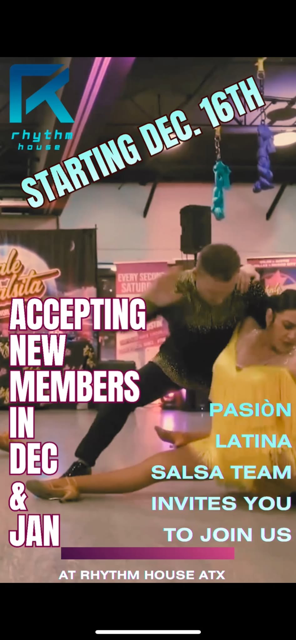 Pasión Latina Teams accepting new members