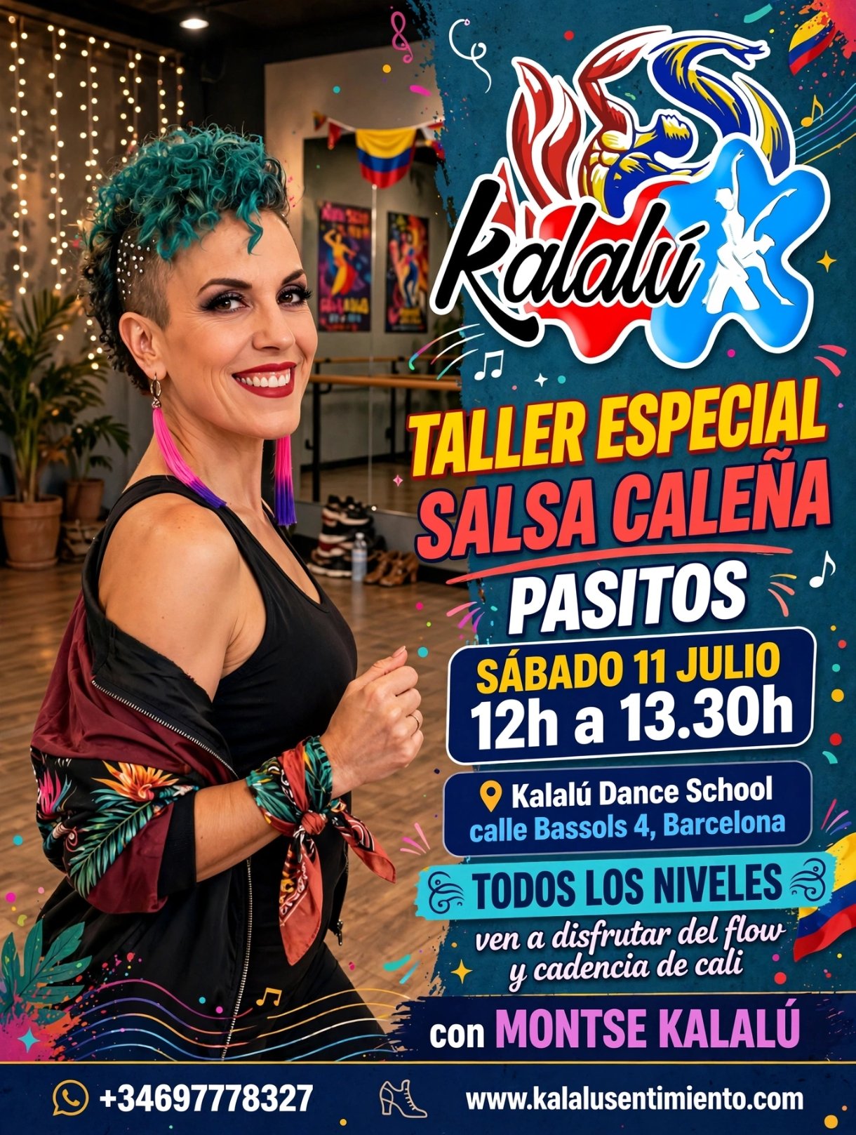 Cali-style Salsa Workshop: Footwork