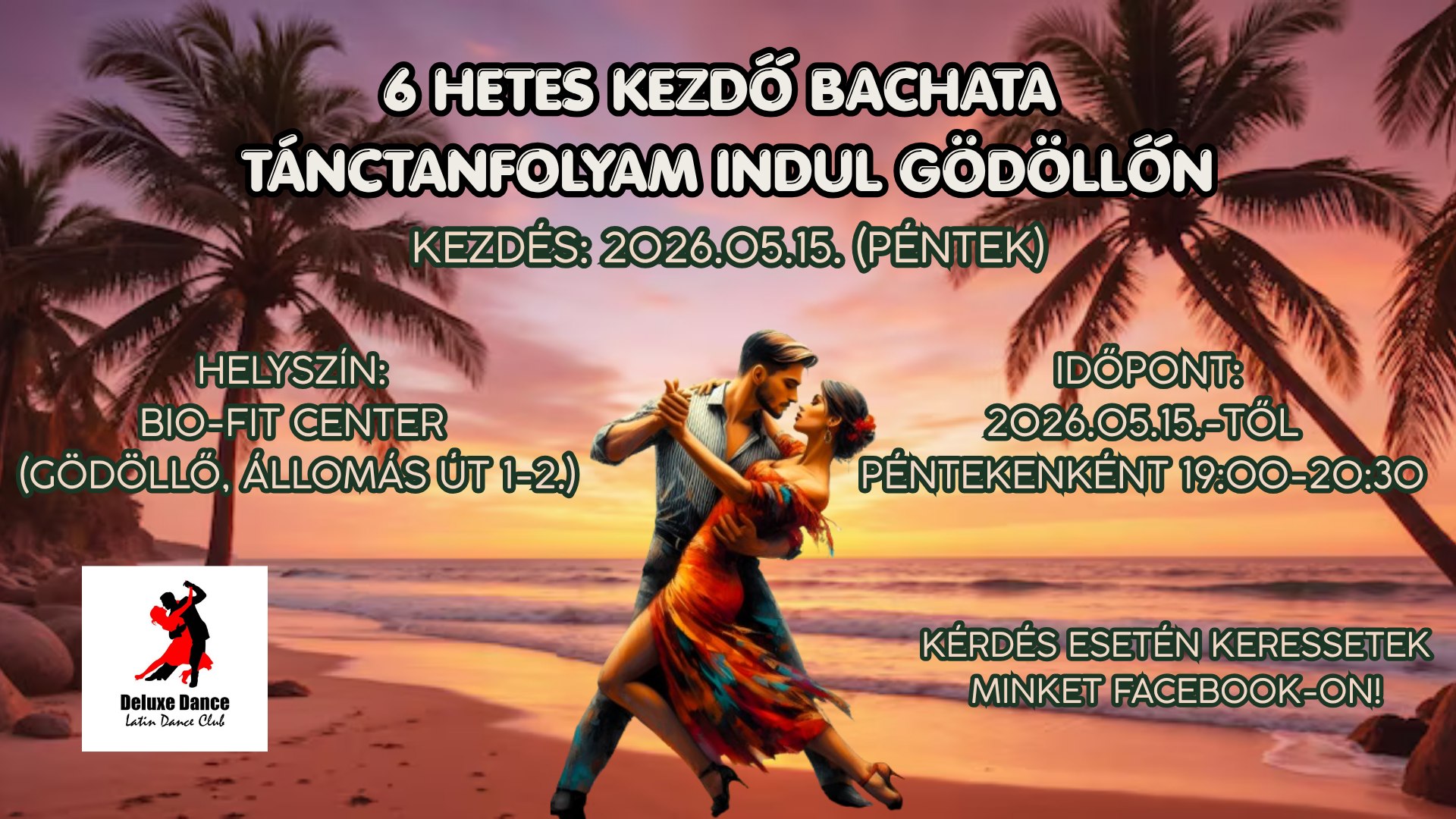 Kezdő Bachata Tánctanfolyam Gödöllő