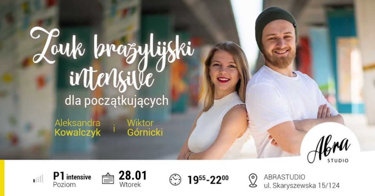 Zouk brazylijski dla początkujących! start 28 stycznia