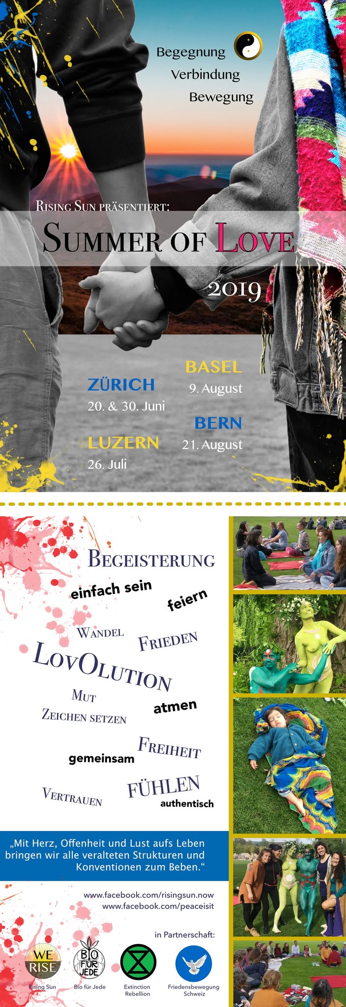 LOvOLution - Aktion Bern: WIR beleben unsere Welt neu