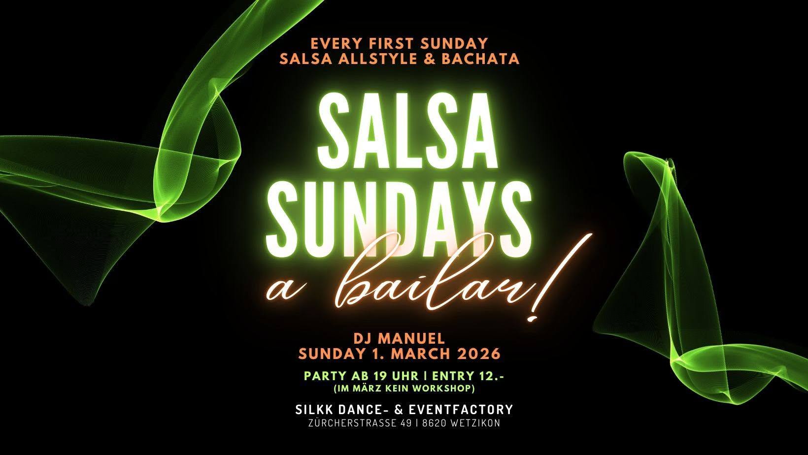 Salsa Sundays - a bailar! Mit DJ MANUEL