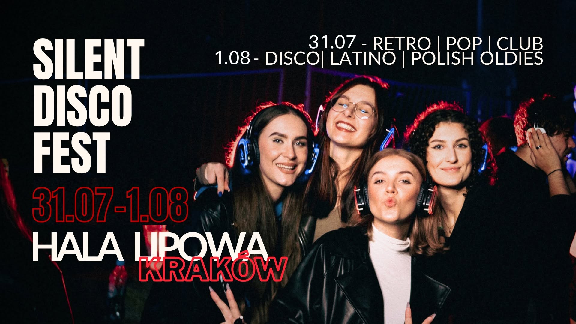SILENT DISCO FEST 6 DJ-ów, 2 dni muzyki!