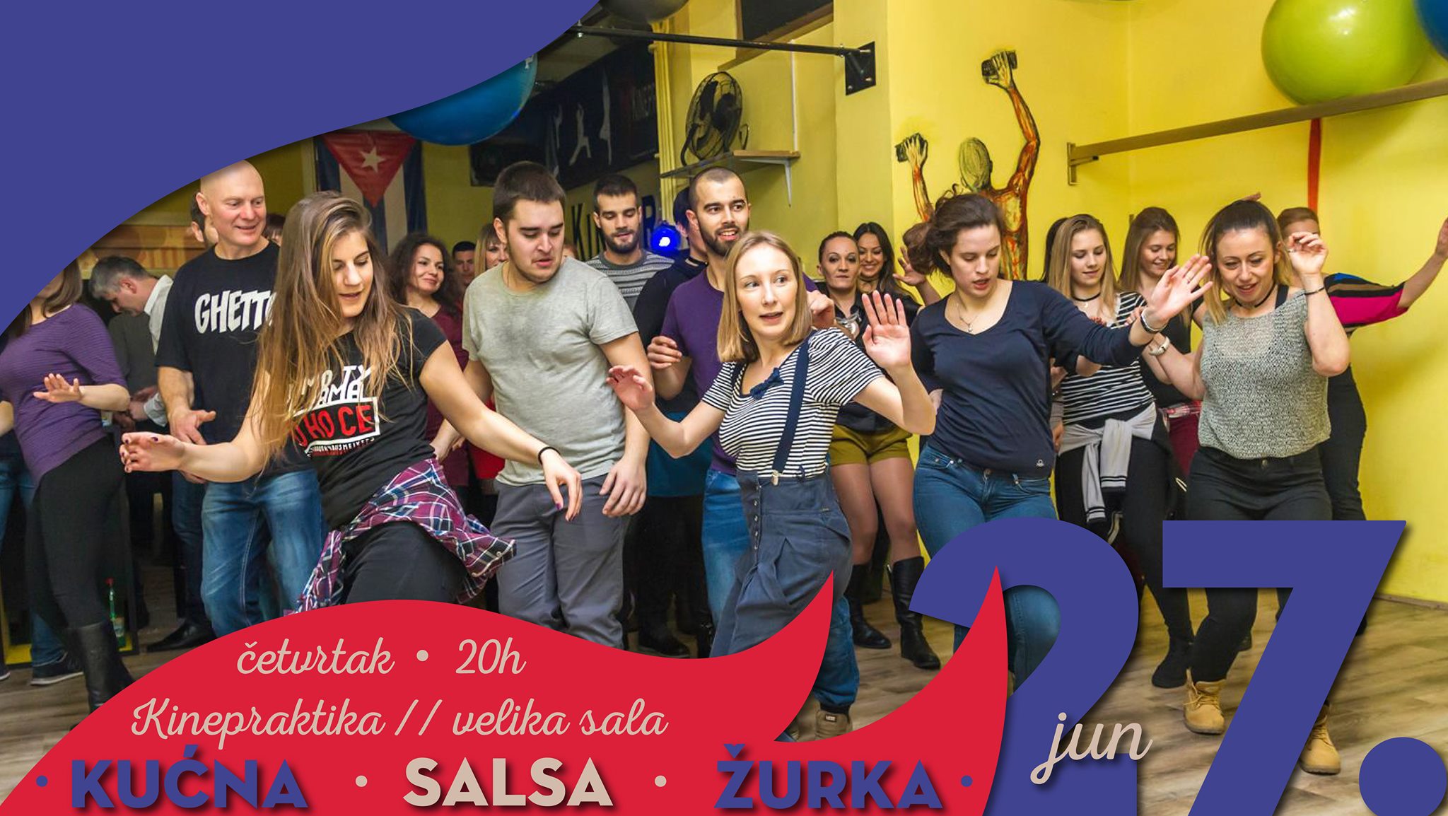 Kućna salsa žurka kraj sezone