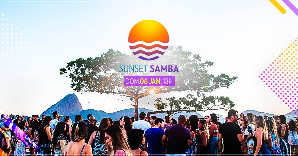 Sunset Samba com Samba du Black, neste domingo