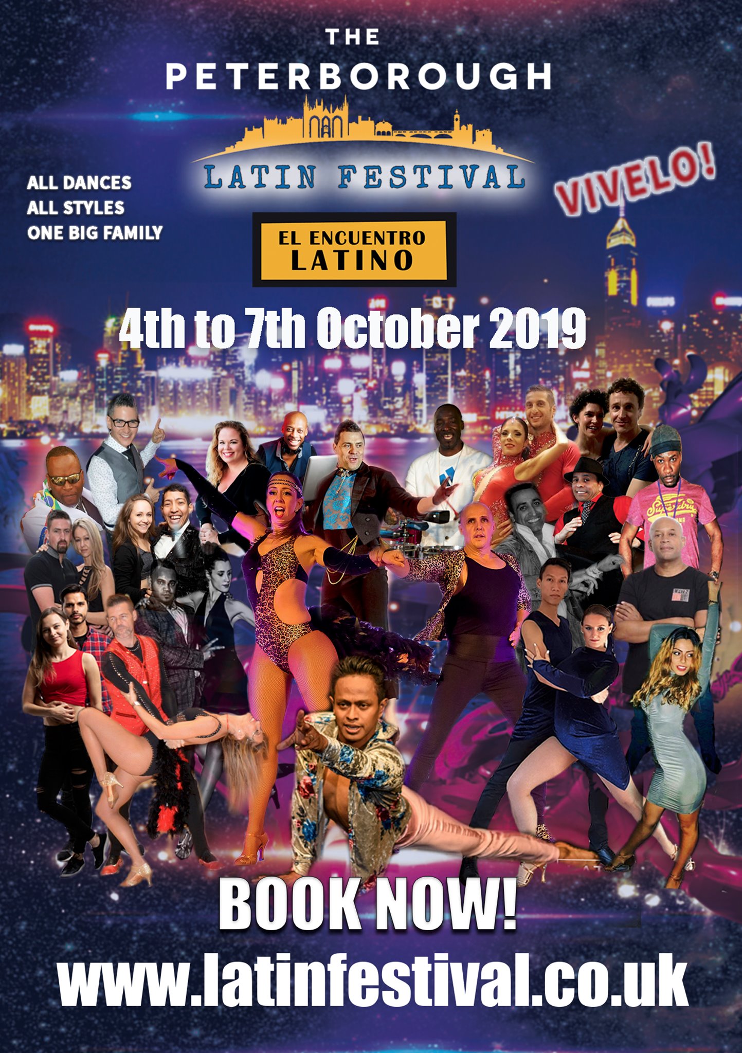 The Peterborough Latin Festival 4th to 7th October 2019