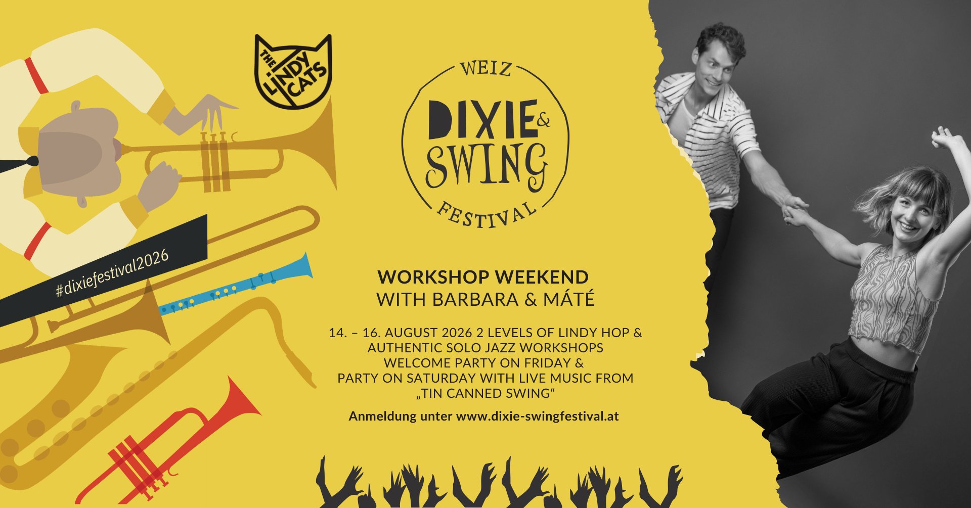 Dixie- & Swingfestival Weiz - Workshop Weekend with Barbara & Máté (Hungary)