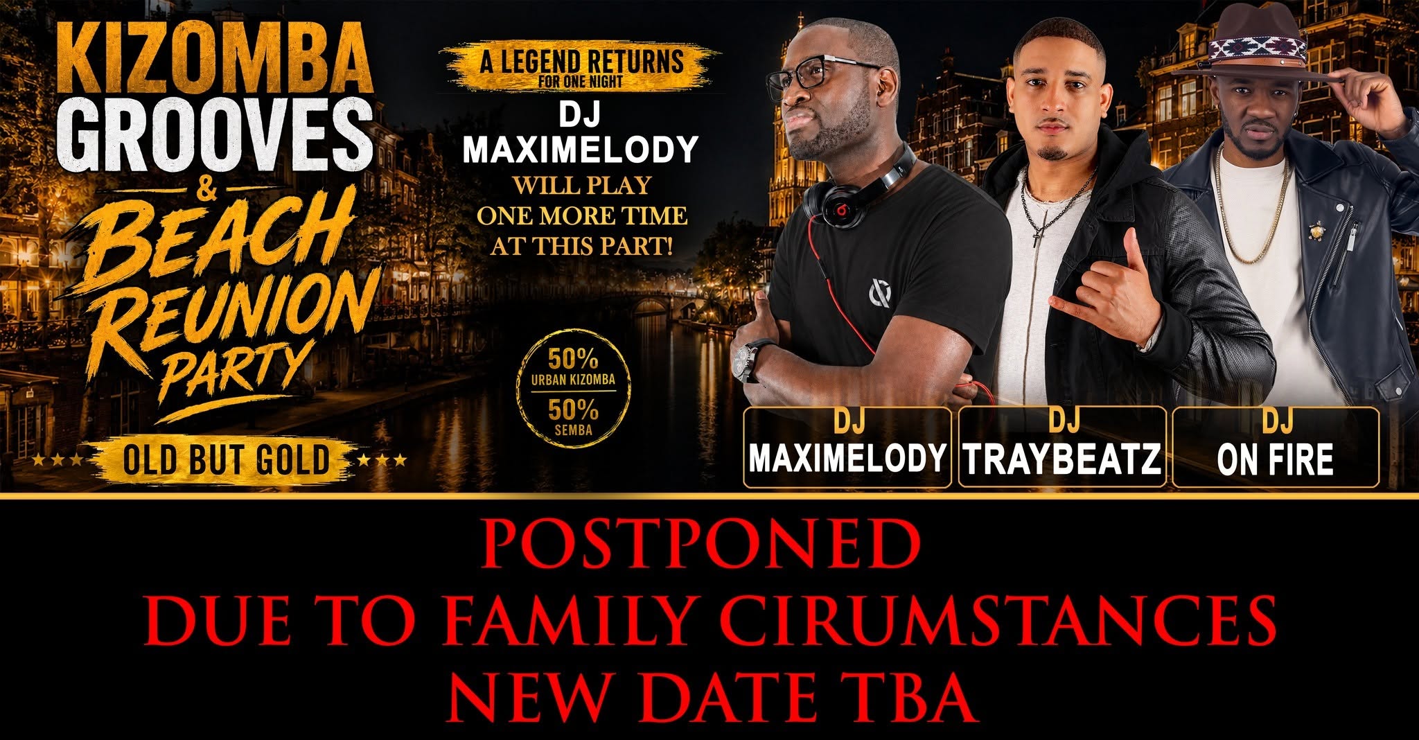 Kizomba Grooves & Beach Reunion Party ~ Old but Gold