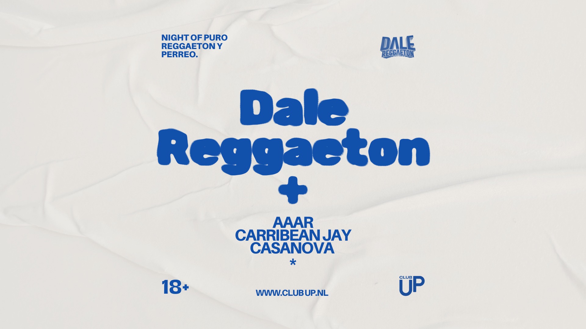 DALE REGGAETON CLUB UP AMSTERDAM