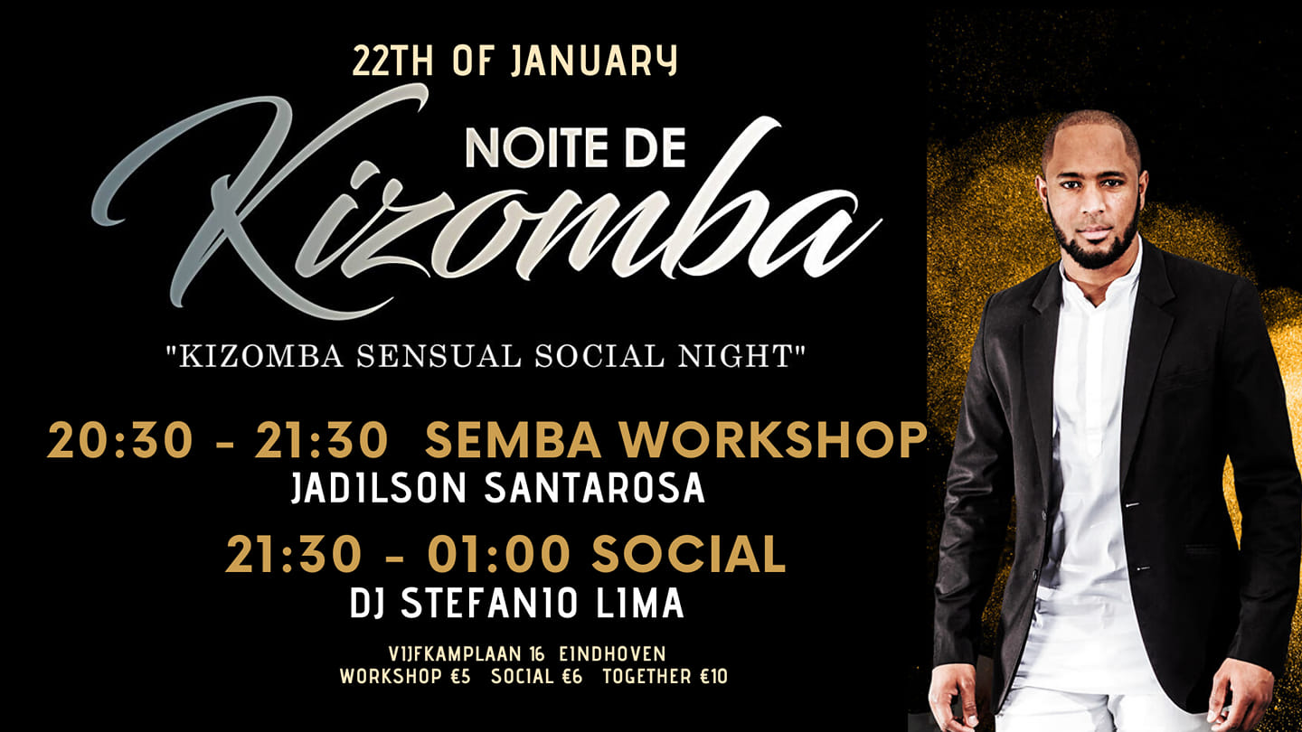Noite De Kizomba Stefanio Lima & Jadilson "Semba workshop"