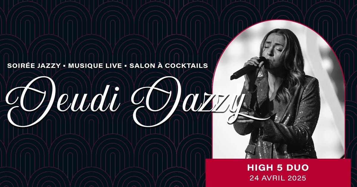 Jeudi Jazzy • Musique LIVE • High 5 Duo