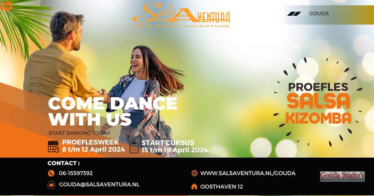 Proeflessen Salsa en Kizomba in Gouda