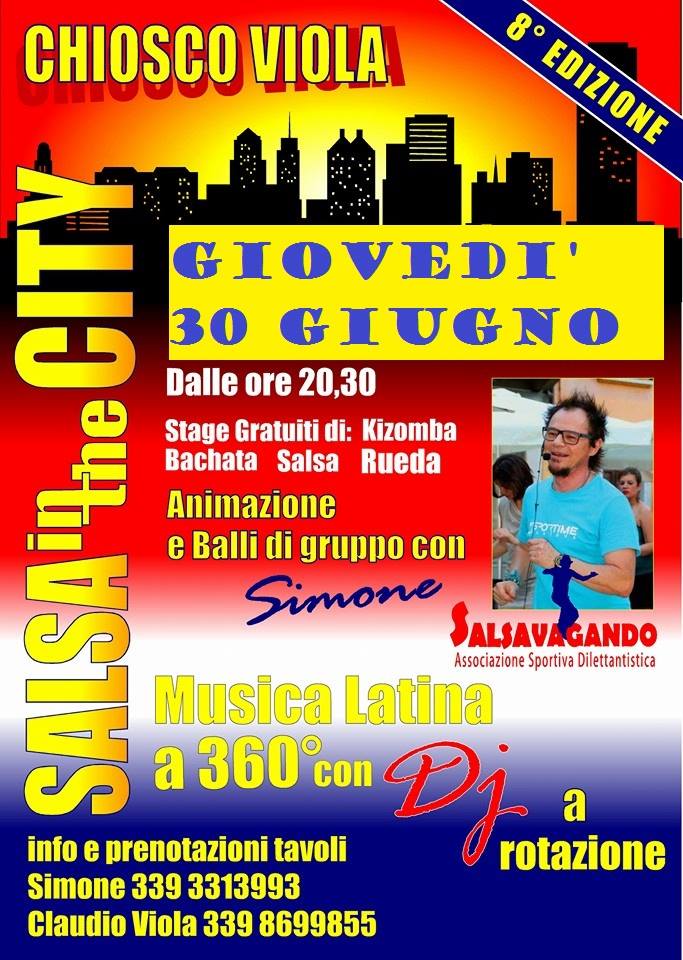 SALSA in The City al Chiosco Viola -MN-