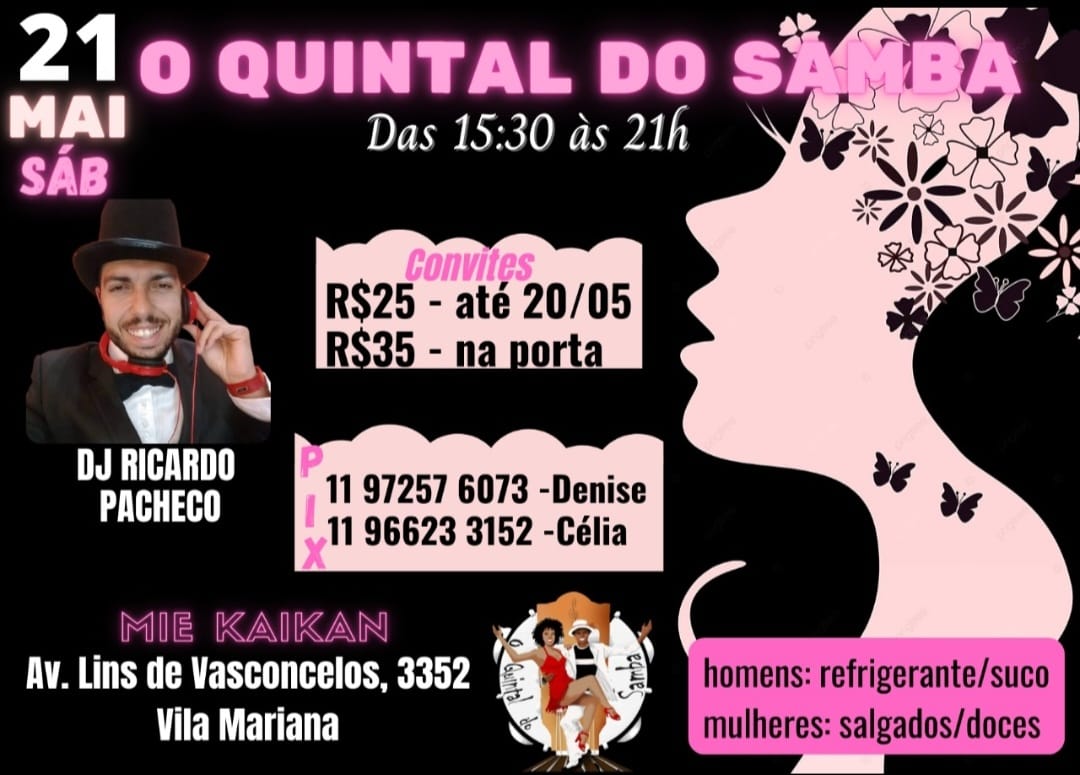 O Quintal do Samba - Flores no Salão