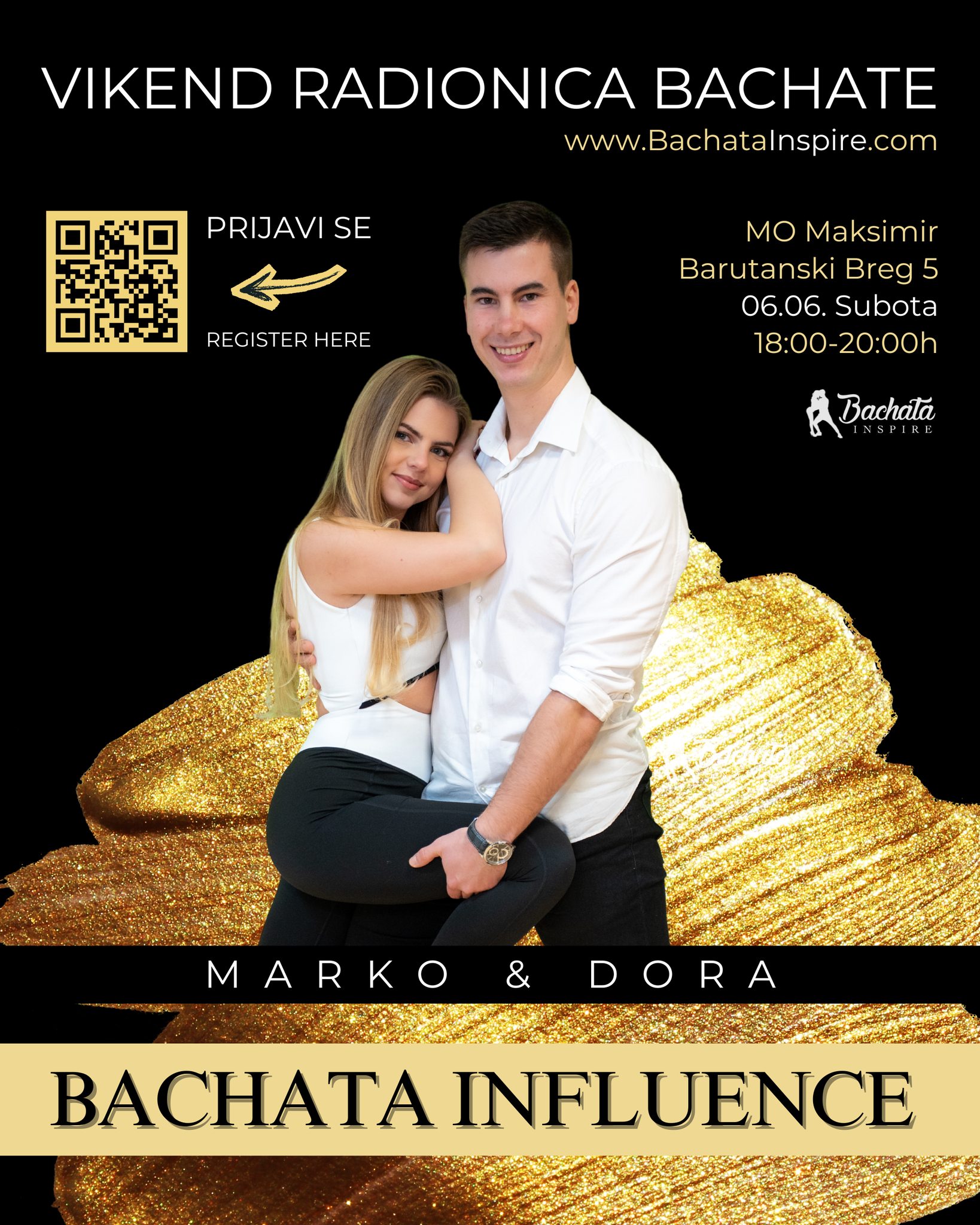 ✨ BACHATA INFLUENCE - Vikend Radionica by Marko & Dora ✨