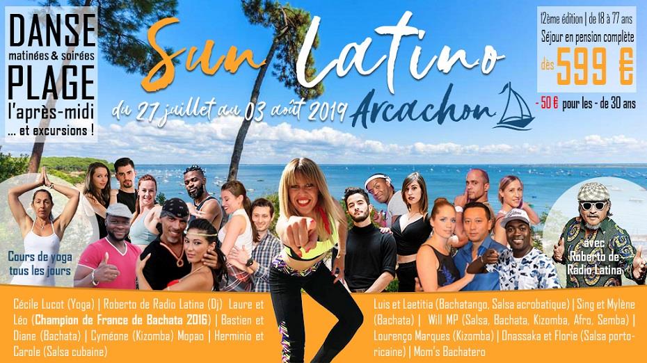 Sun Latino Festival - du 27 juillet au 3 août 2019 à Arcachon
