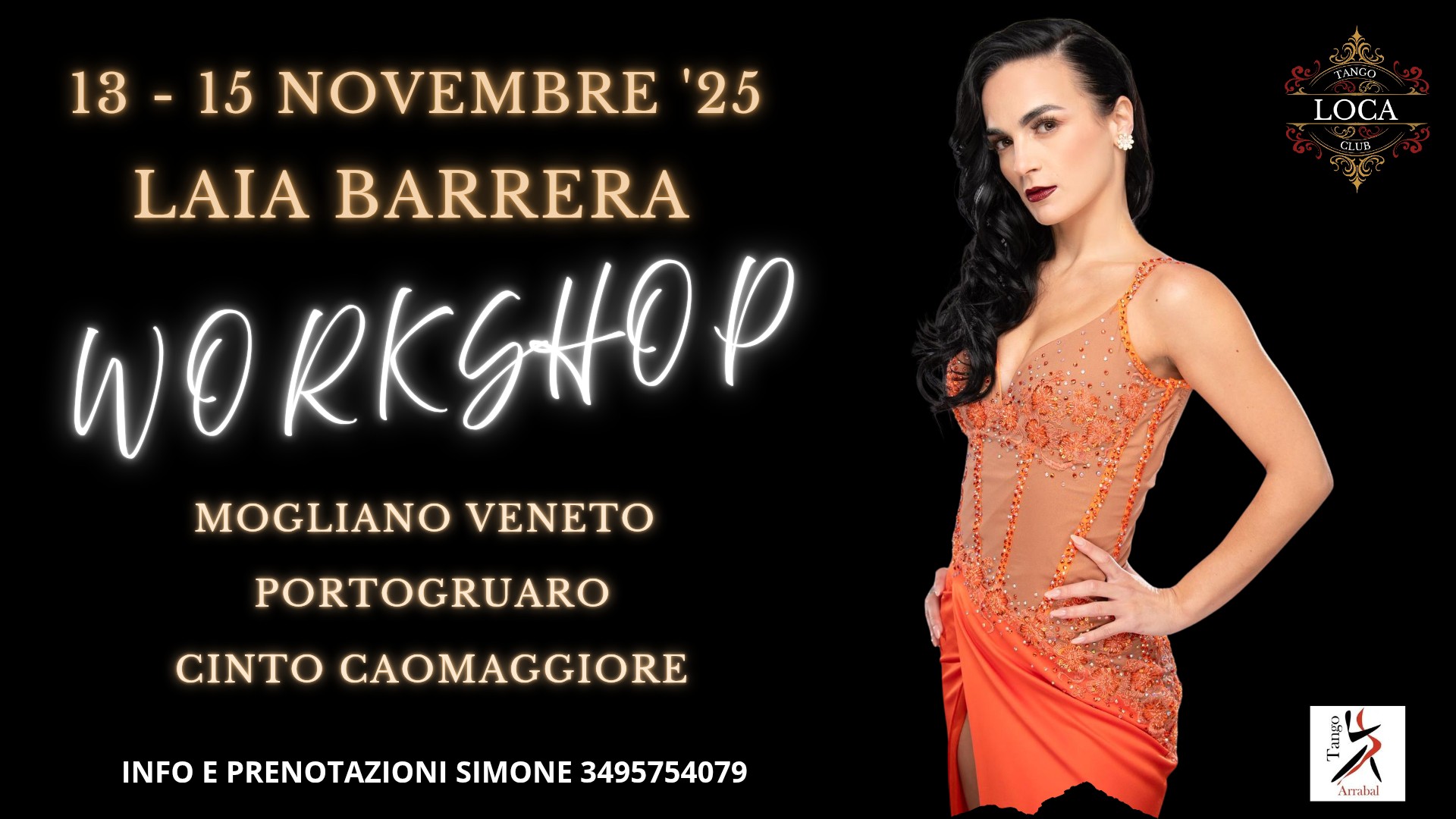 Workshop con la Maestra Laia Barrera - Portogruaro - Cinto Caomaggiore