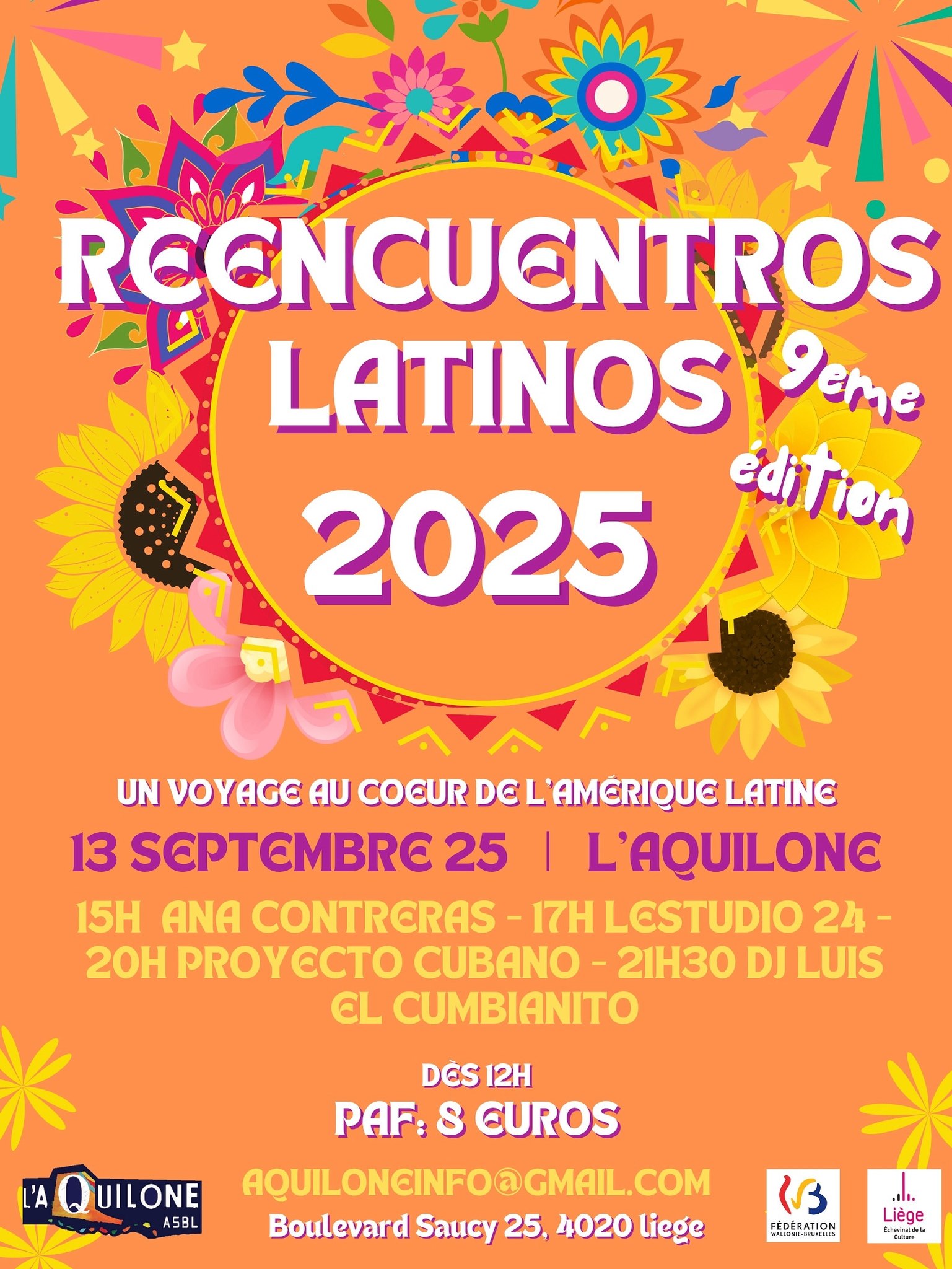 🎉 9e Festival Latino Reencuentros Latinos 🎶