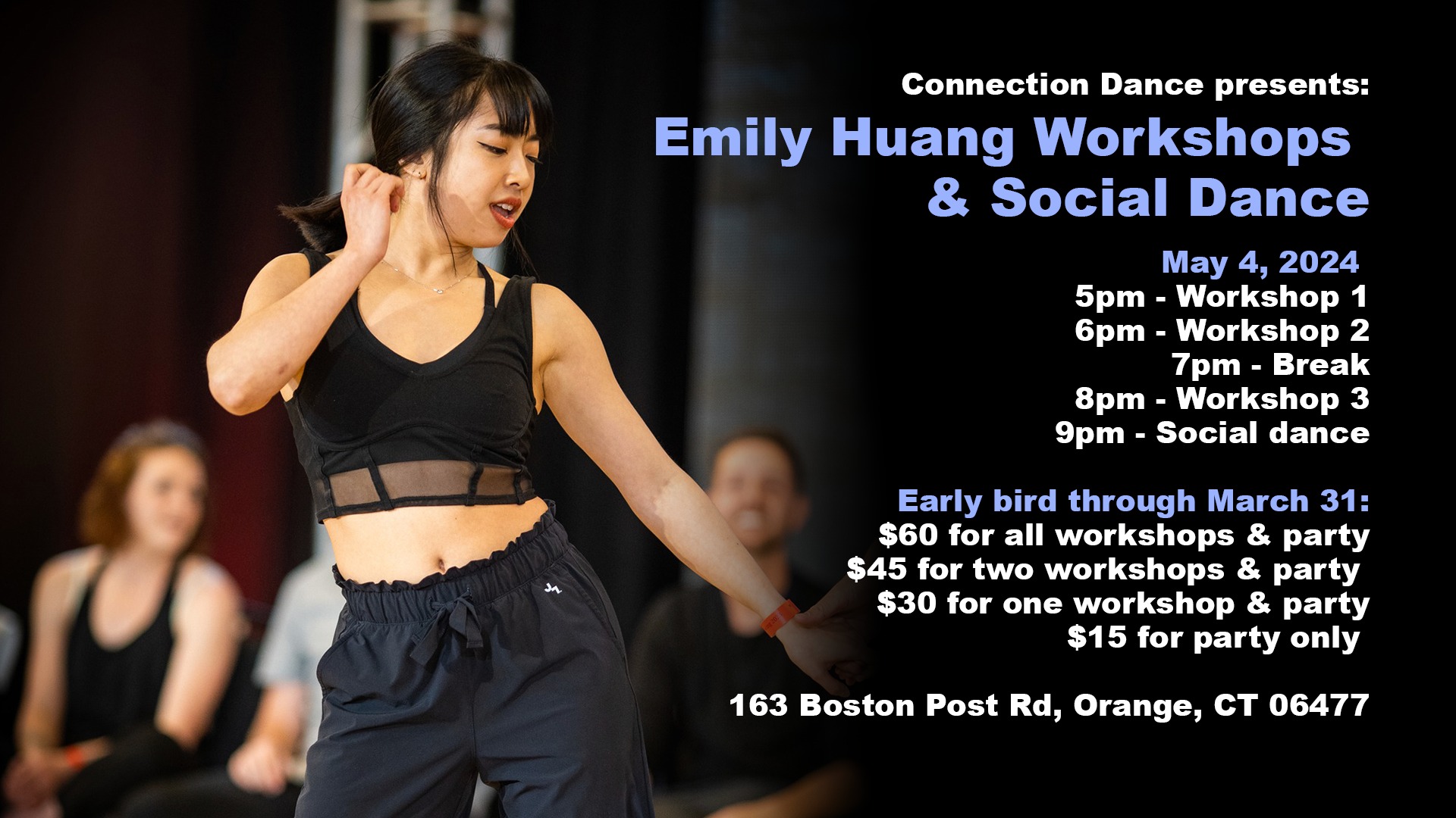 Emily Huang Workshops & Social