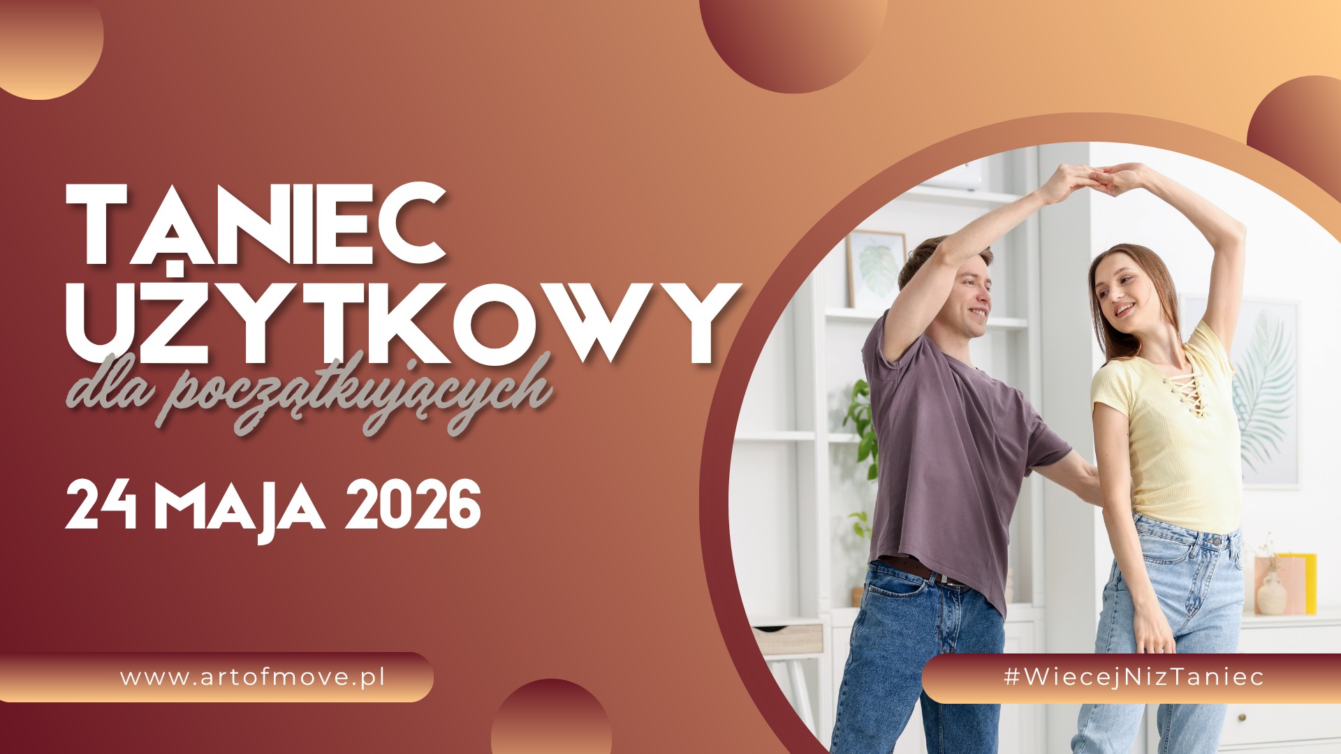 Taniec użytkowy dla początkujących 24.05 Art of Move