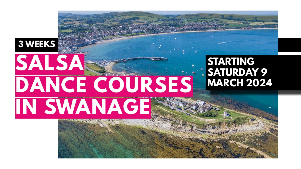 Salsa Dance Courses in Swanage! Absolute Beginners, High Beginners&Improvers with Enrique from Cuba