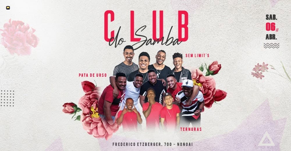 06.04 CLUB DO SAMBA SEM LIMITS TERNURAS PATA DE URSO