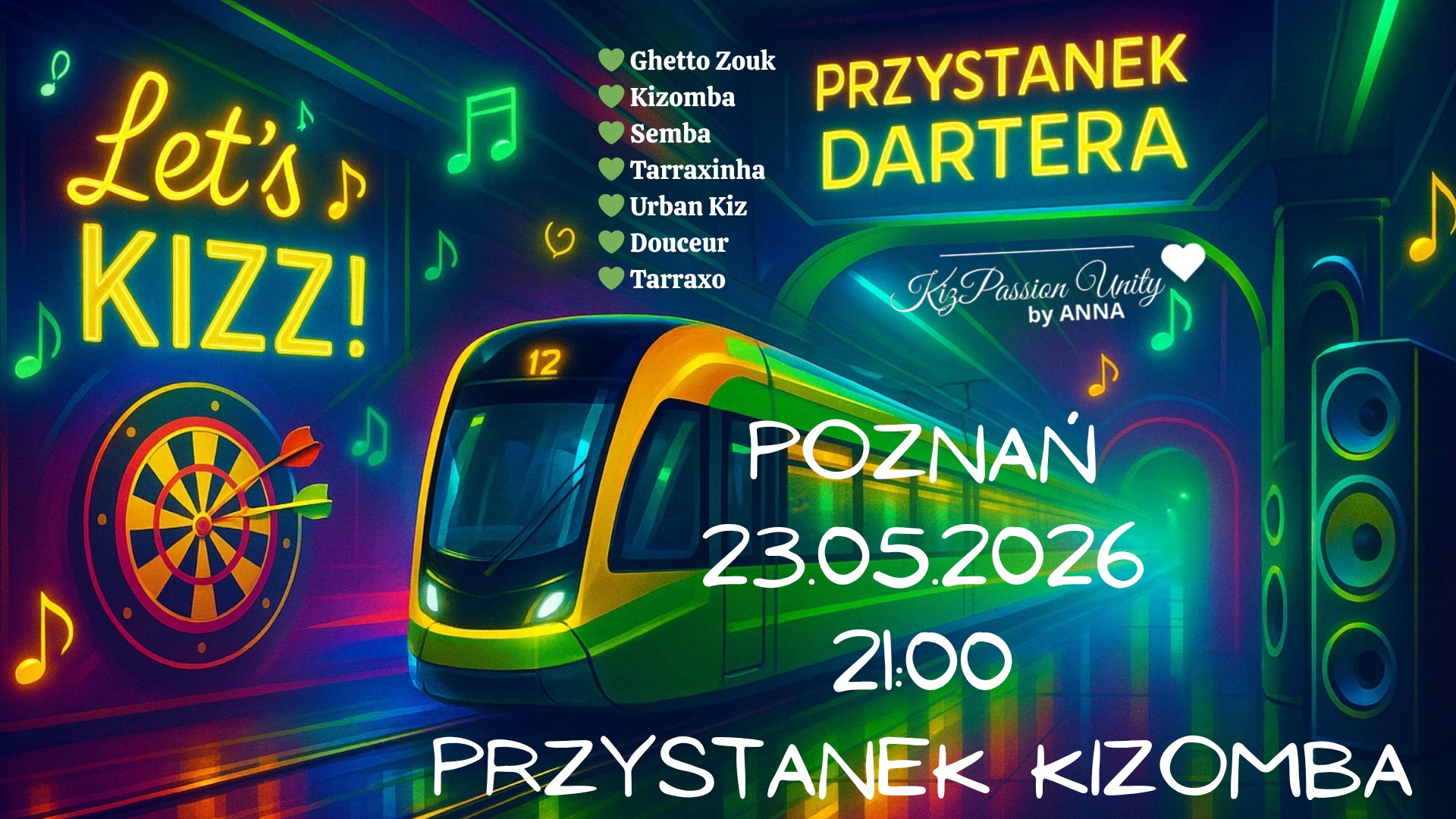 Przystanek Kizomba💃🏻🕺Impreza Powarsztatowa