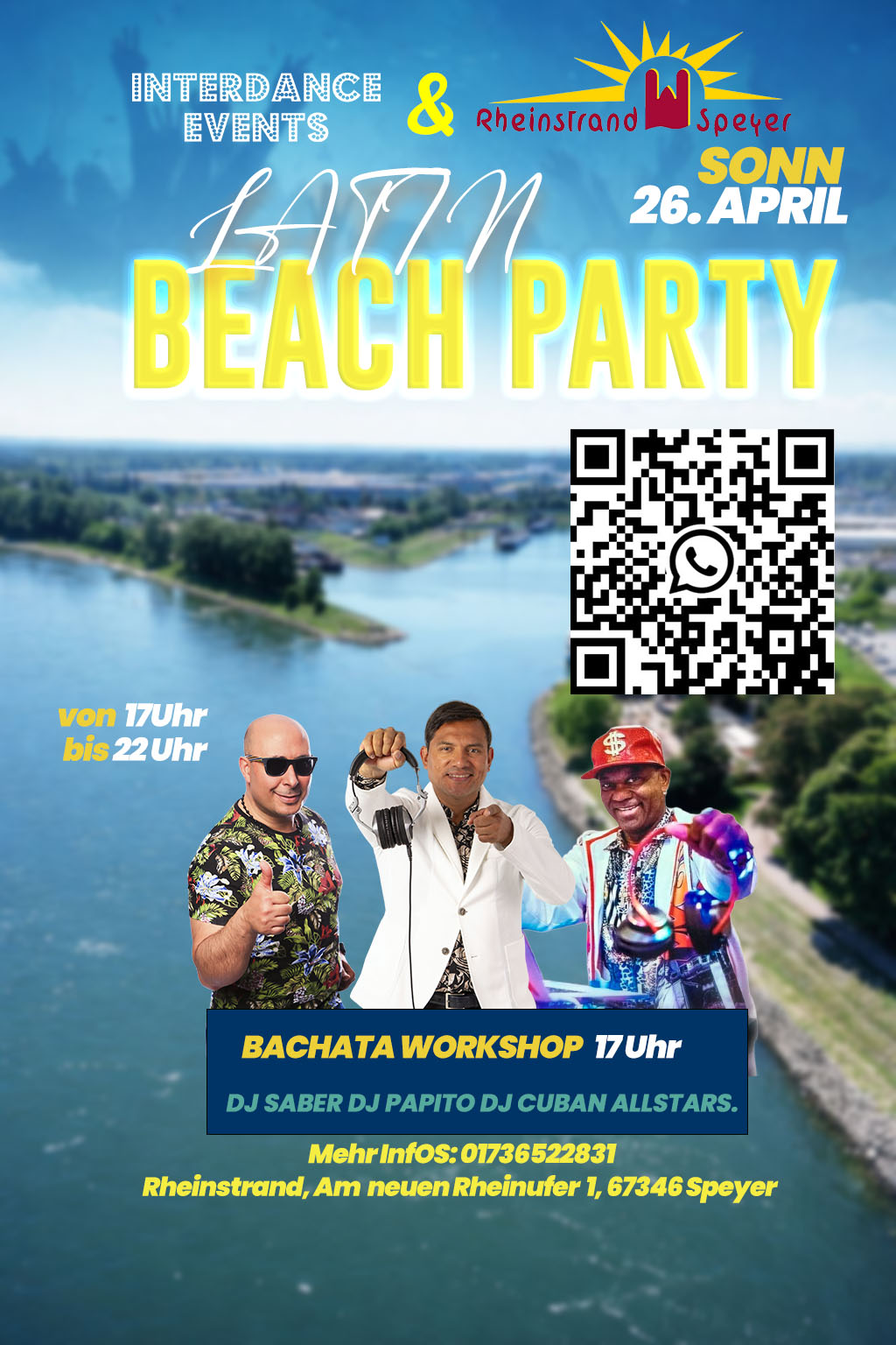 Latin Beach Party - Open Air in Speyer ⭐️ 26. April 2026⭐️