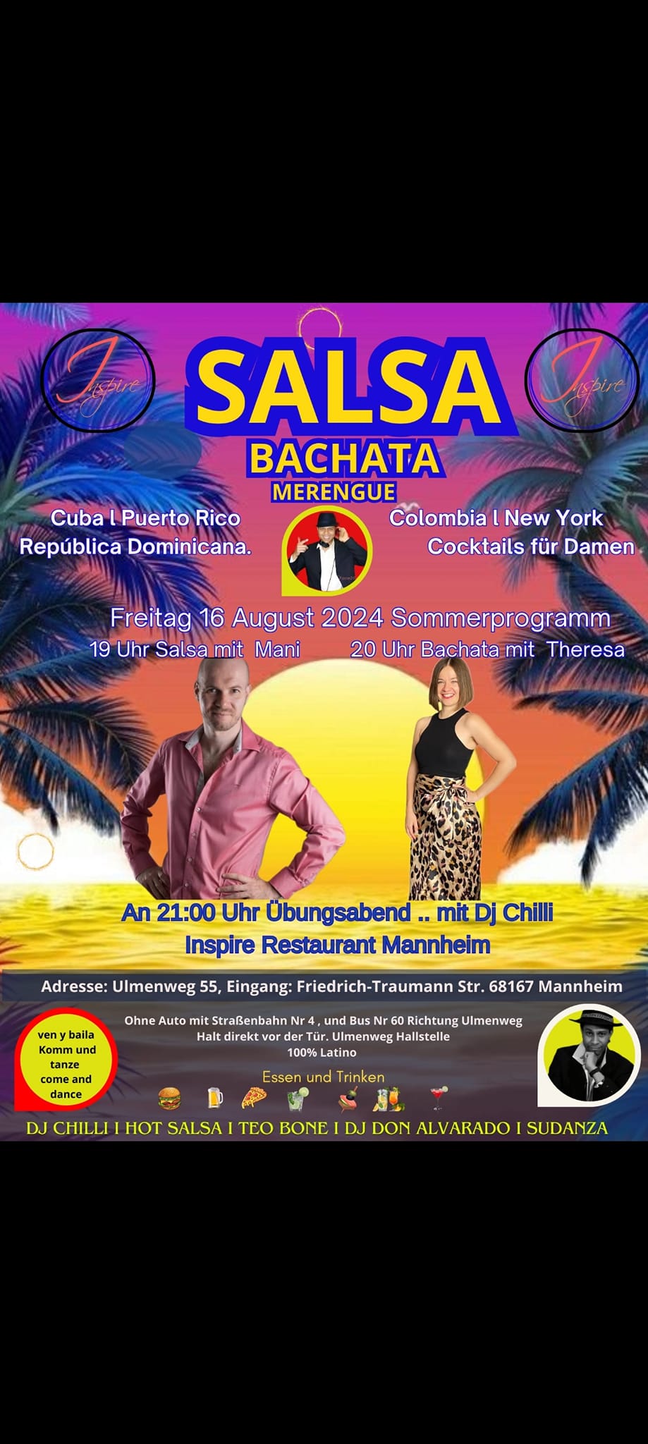 SALSA BACHATA MERENGUE MANNHEIM