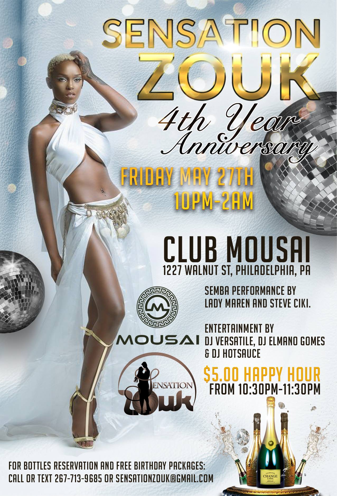 Sensation Zouk 4th Year Annivversary All White With A Splash Of Colors Cele