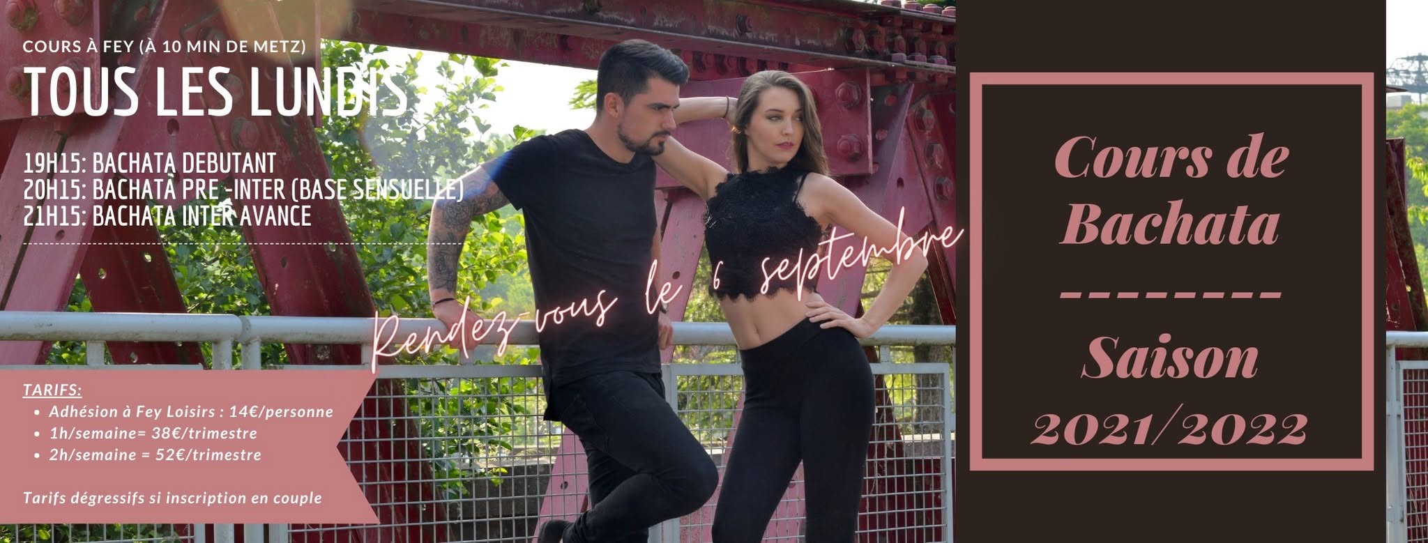 Rentrée Bachata à Fey by B&D