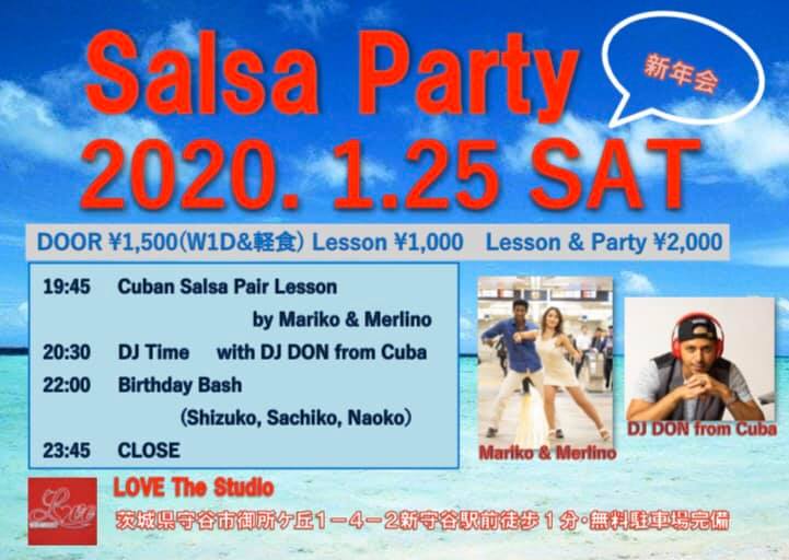 Salsa Party vol.71 新年会