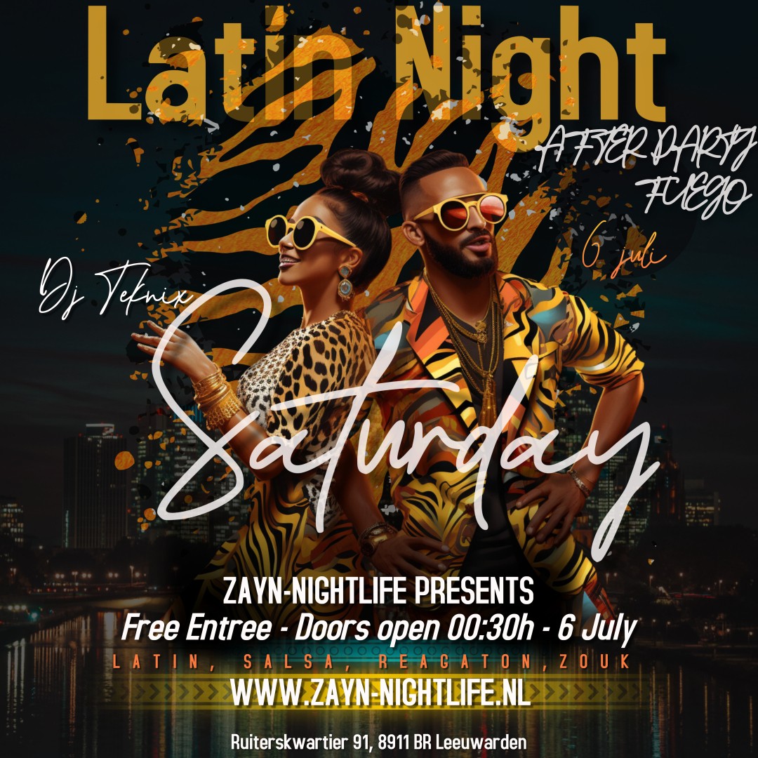 LATIN FUEGO (AFTERPARTY)