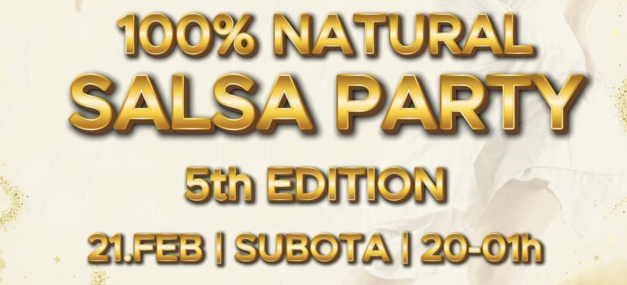 #5 SALSA PARTY - 100% Natural