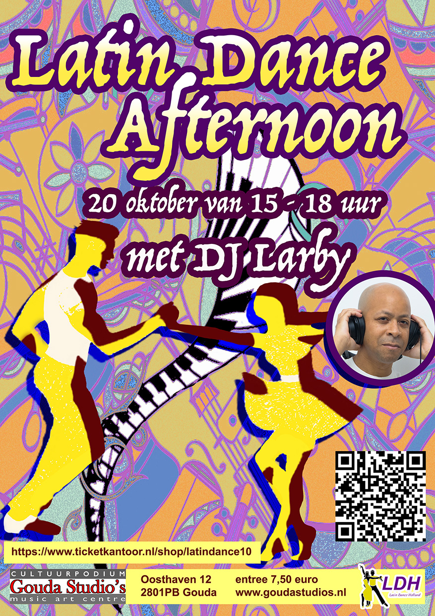 Latin Dance Afternoon met latin DJ Larby