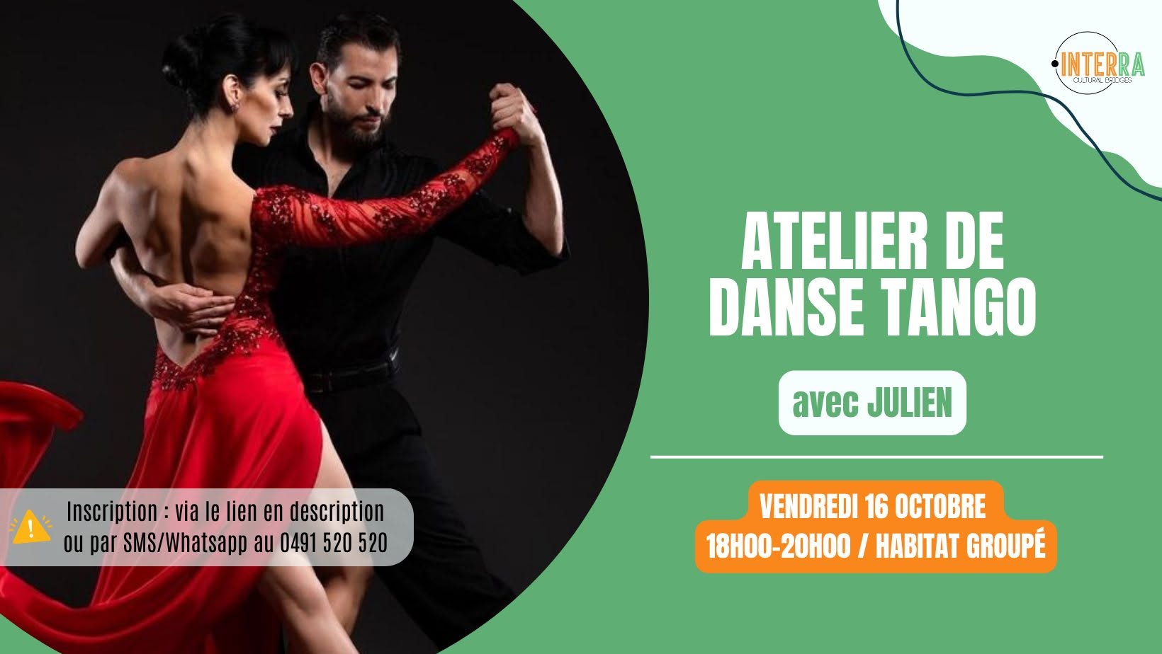 Atelier Tango avec Julien
