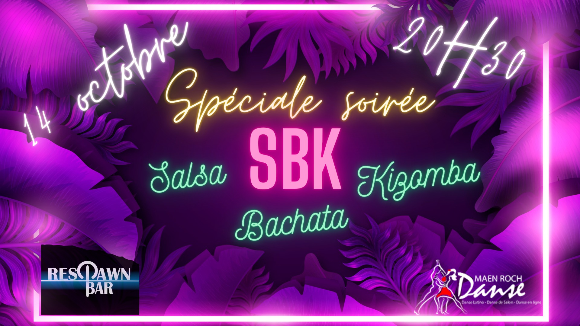 Soirée Spéciale SBK(Salsa, Bachata, Kizomba)