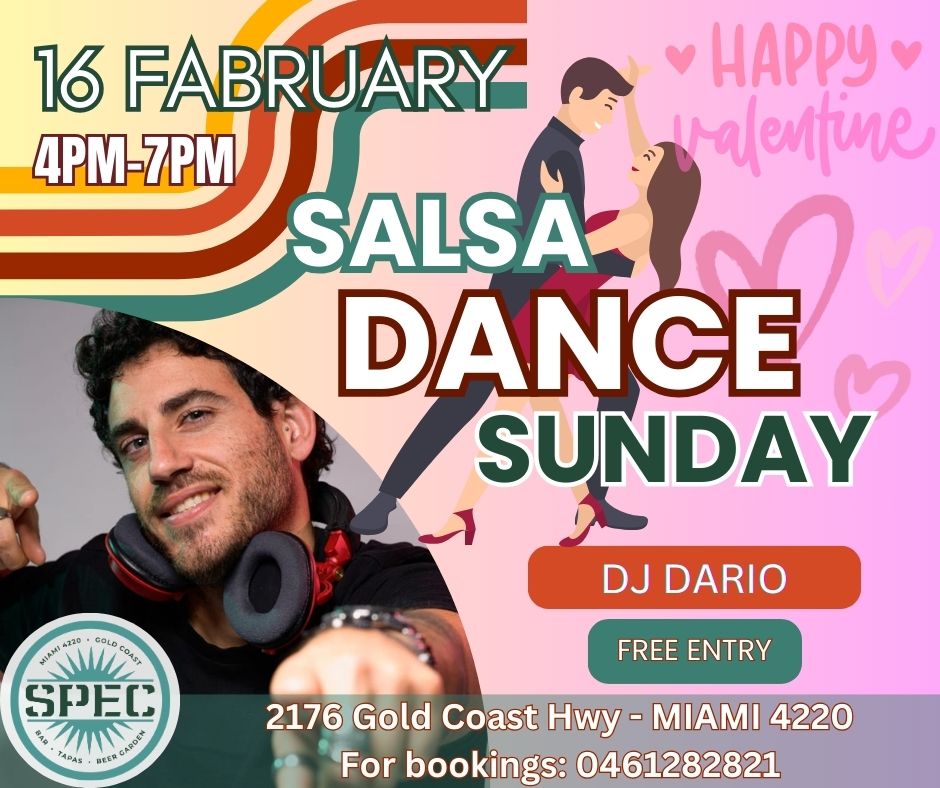 SALSA DANCE SUNDAY with DJ DARIO