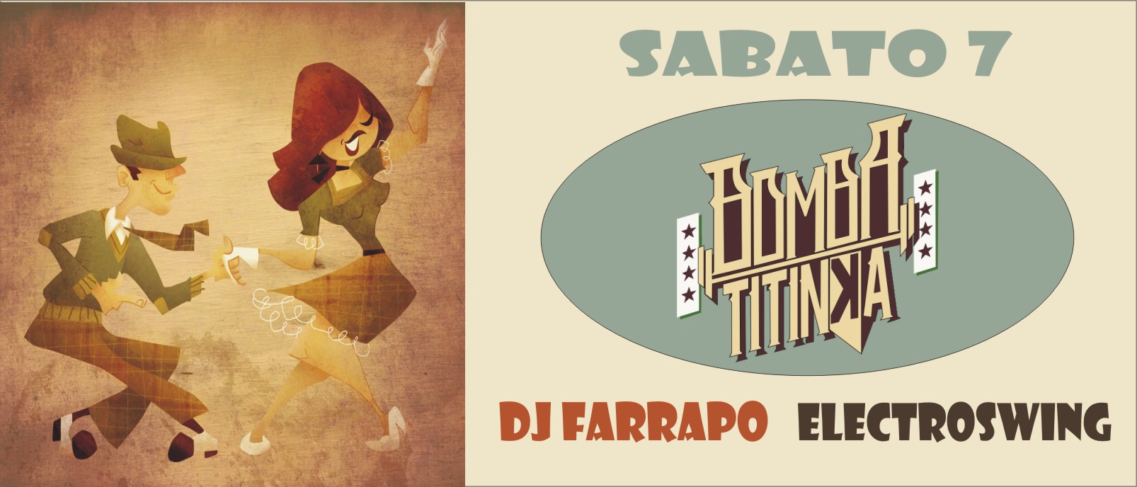 Bomba Titinka live Dj Farrapo - Electroswing night + Dj Fonzie