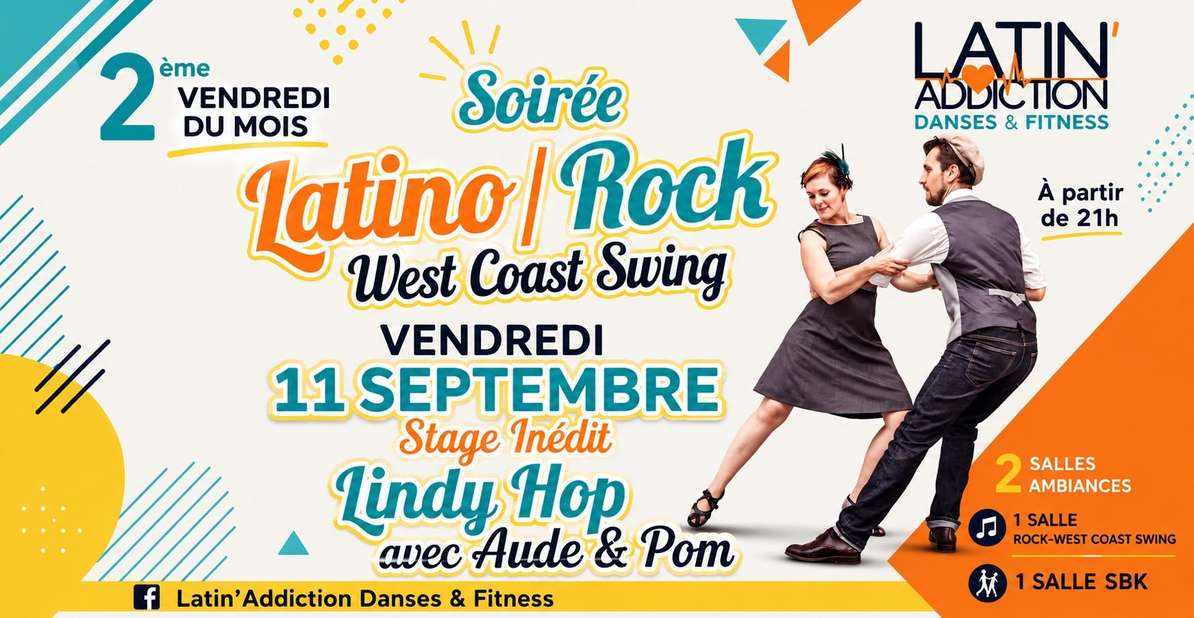 Stage Lindy Hop avec Aude & Pom