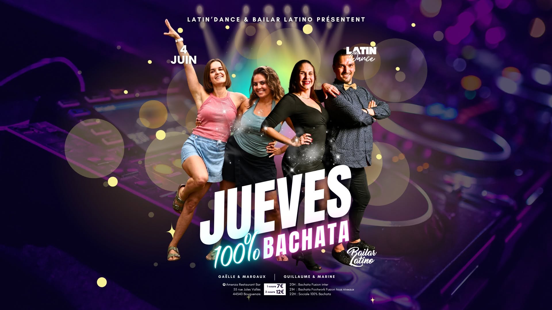 💜 JUEVES 100% BACHATA 💜 #16 by Latin'Dance & Bailar Latino