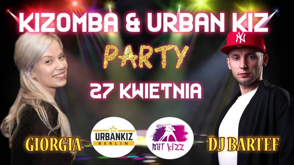 Impreza - kizomba & urban kiz - z Giorgią i DJ Bartefem