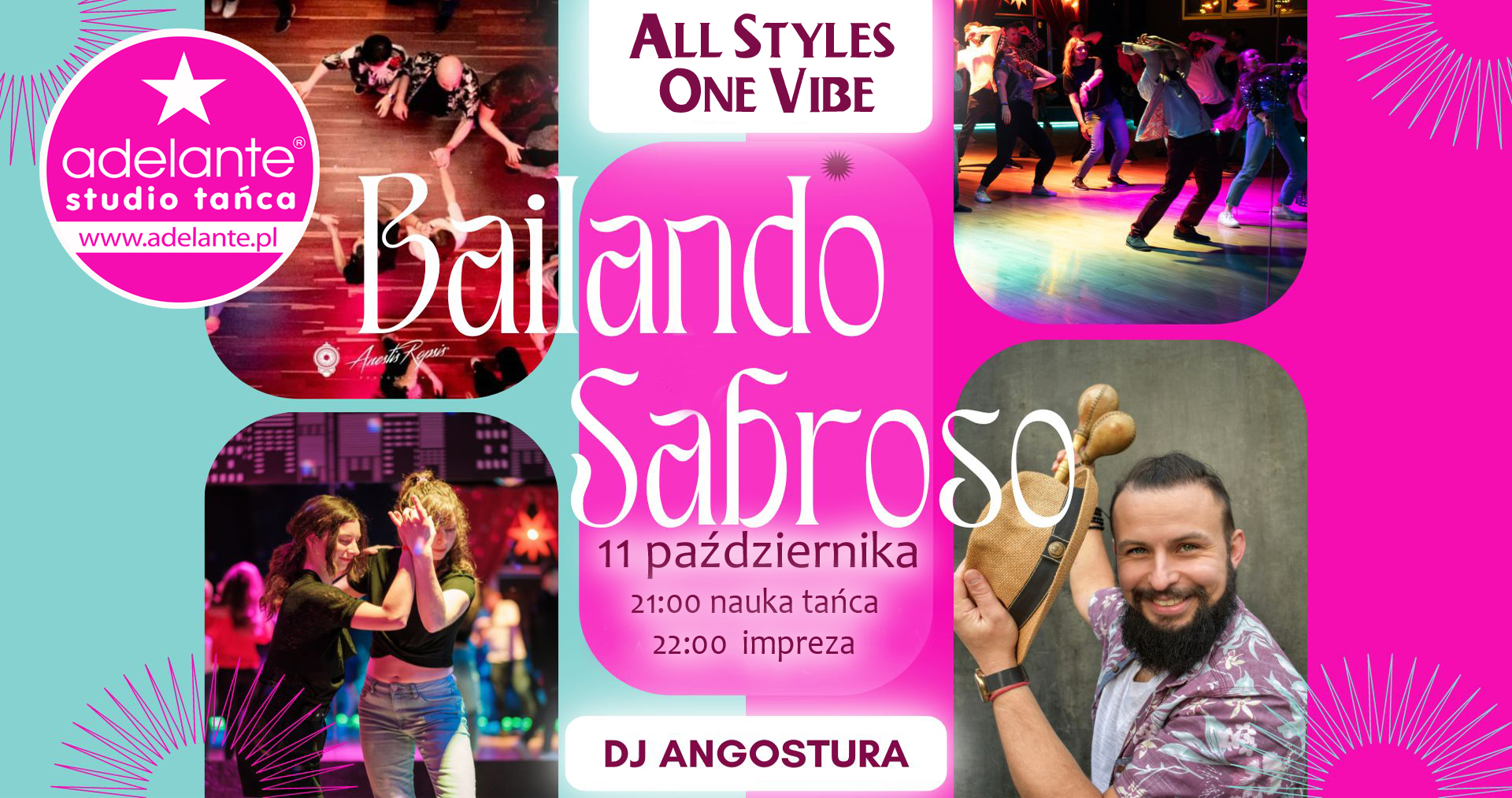 Bailando Sabroso w Adelante 11.10