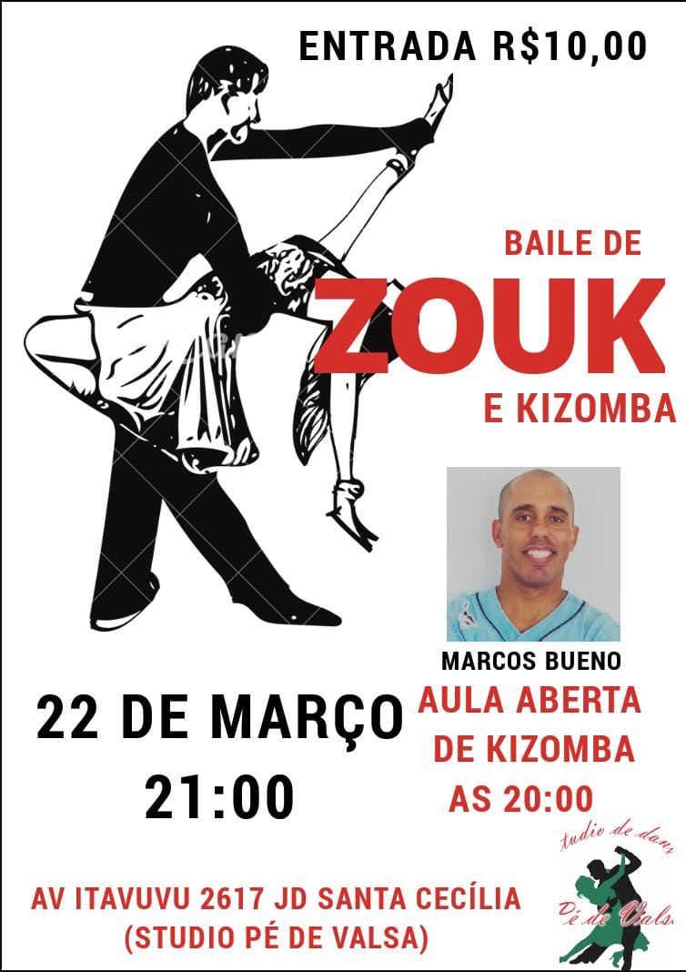 Baile Zouk e Kizomba