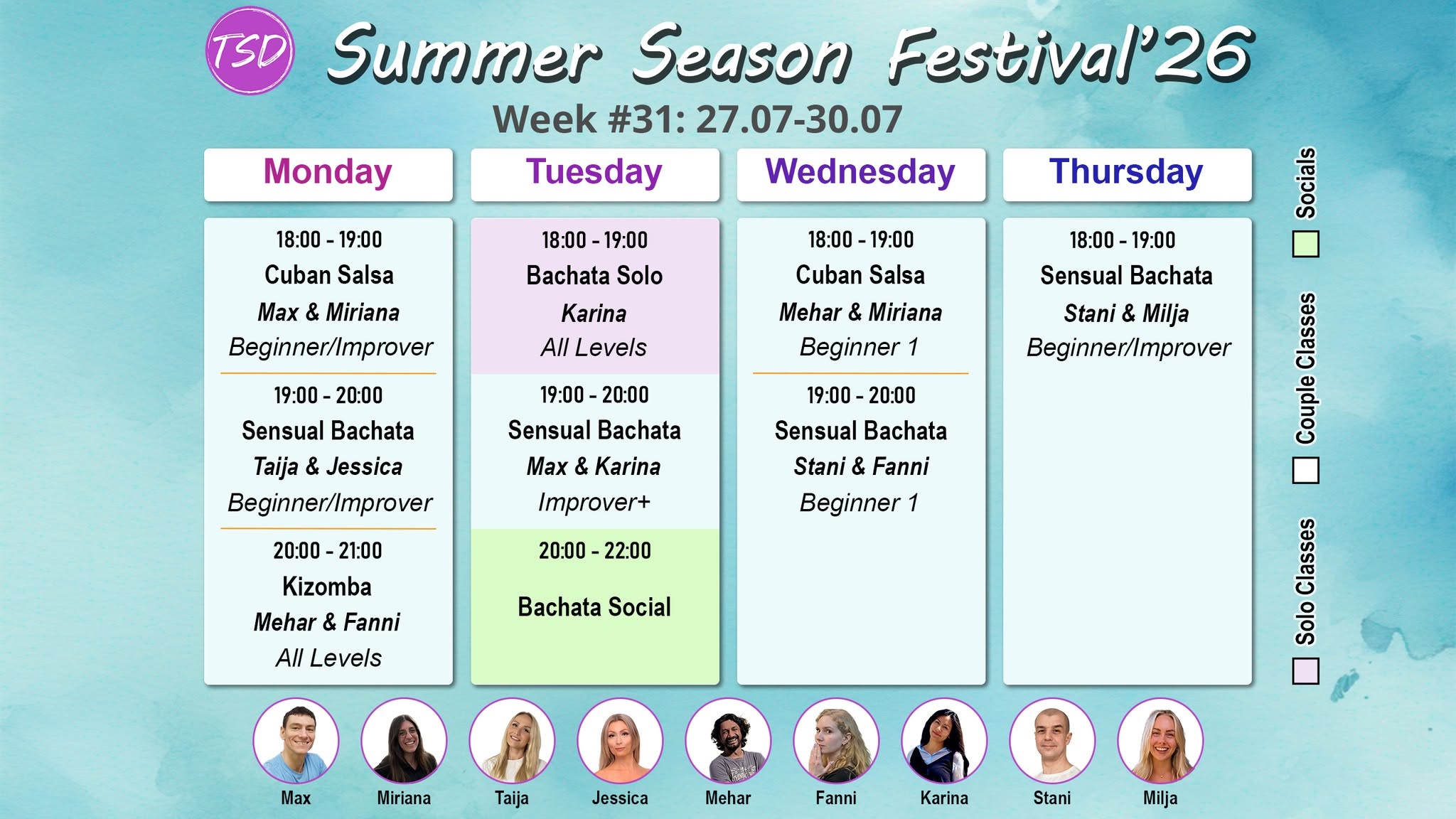 Summer Season Festival Week #31