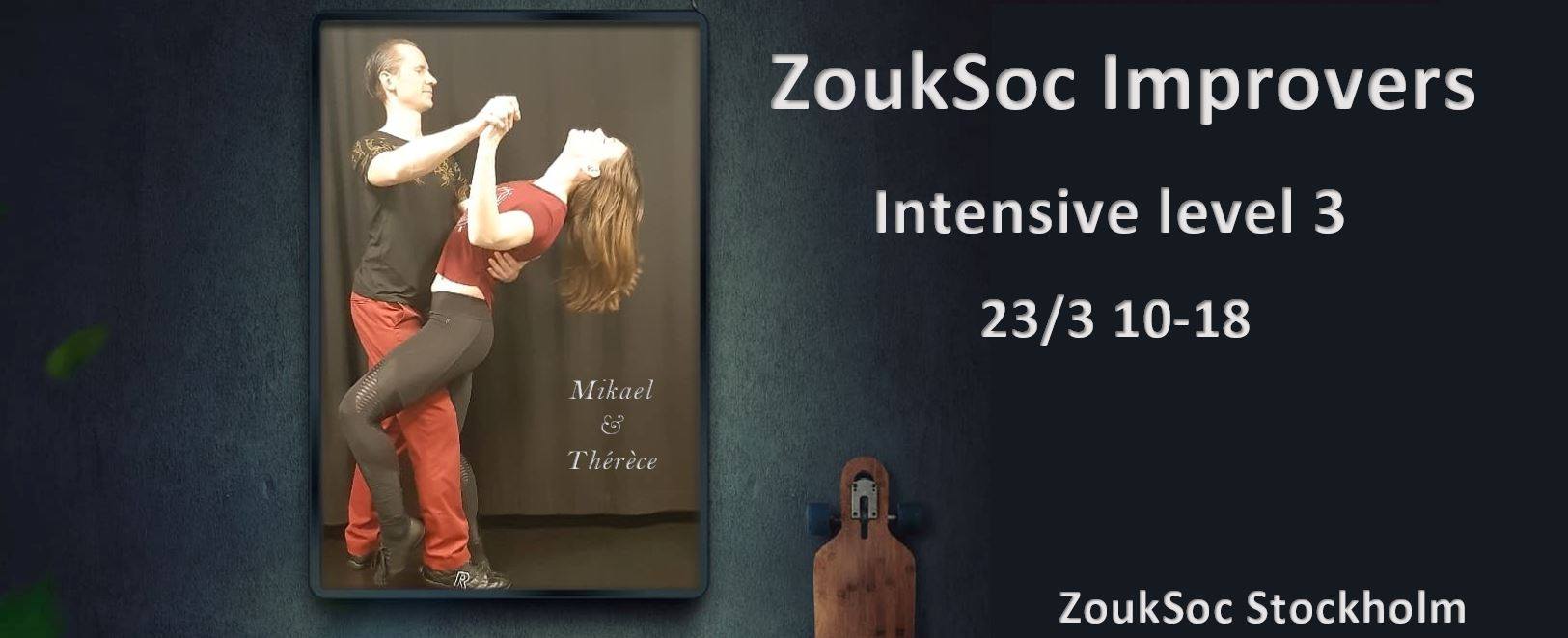 ZoukSoc Improvers Intensive lvl 3