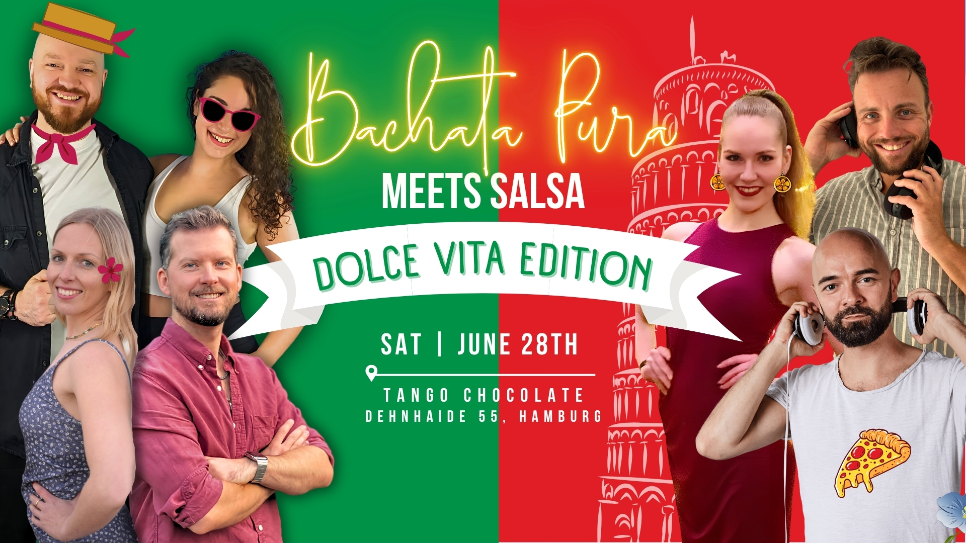 Bachata Pura meets Salsa π¨ Dolce Vita Edition π 28th of June