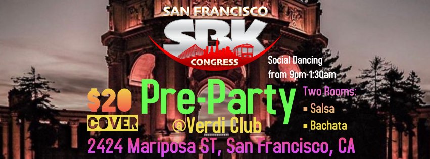 San Francisco SBK Congress - Nov 18th KickOff Party
