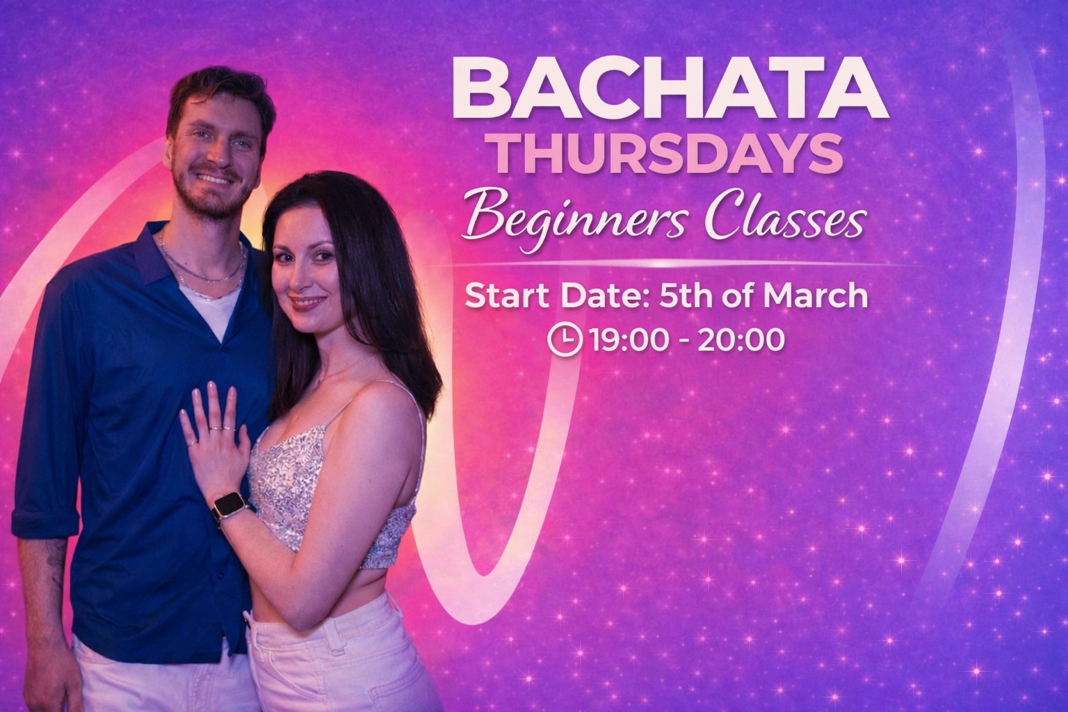BACHATA Thursdays BEGINNERS with Marnix & Eleonora