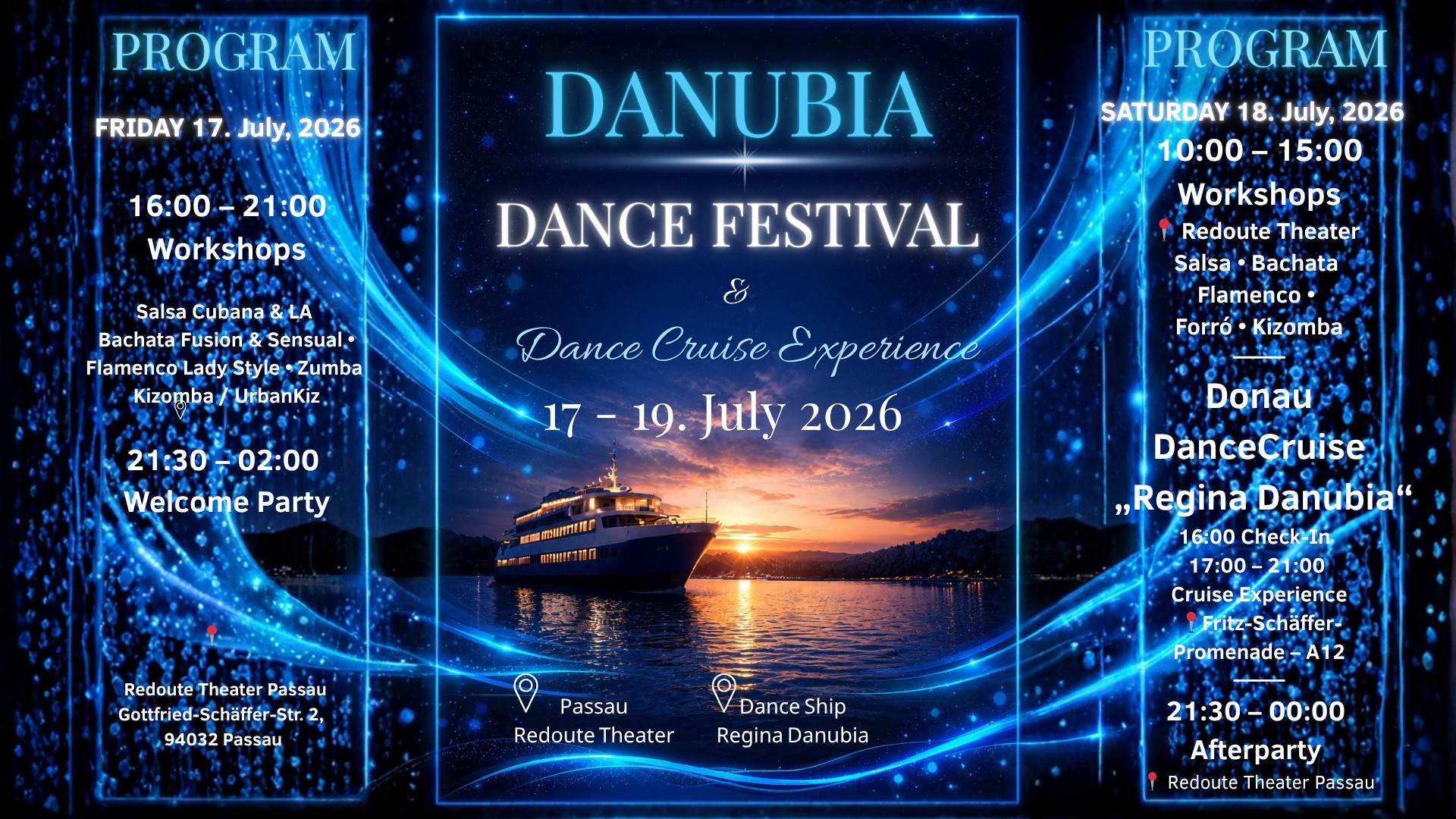 Danubia Festival and Dance Cruise
